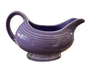 Fiesta Lilac Gravy Boat Limited Time Made Fiestaware