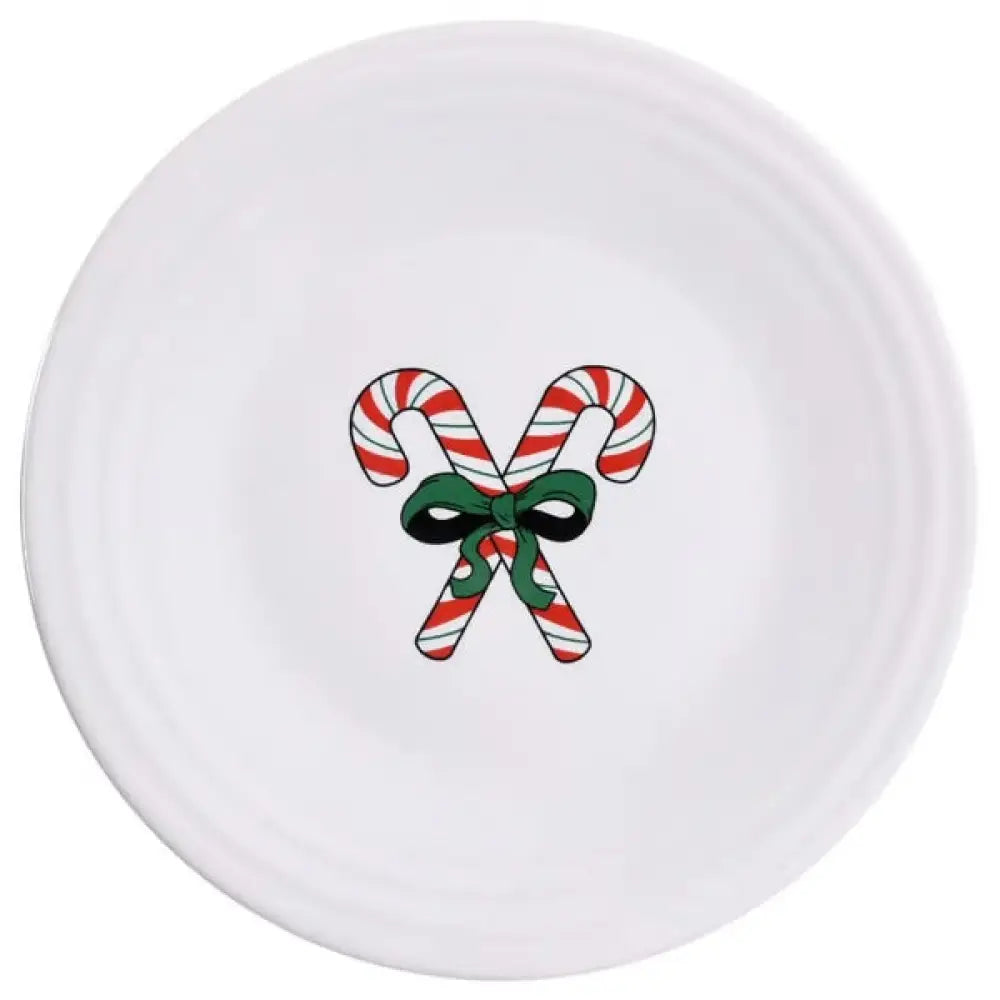 Fiesta Luncheon Plate Candy Canes Fiesta