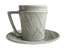 Load image into Gallery viewer, Fiesta Millennium 2000 Gray Mug &amp; Saucer Set Fiesta
