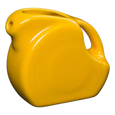 Fiesta Mini Disc Disk Pitcher - Daffodil Fiestaware