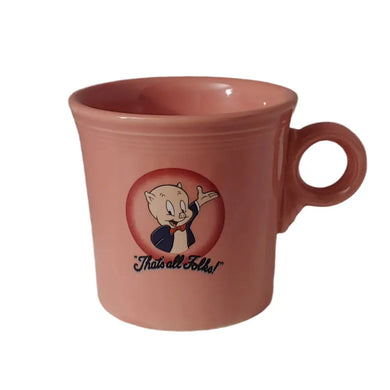 Fiesta Mug Cup Looney Tunes Warner Bros Porky Pig Fiestaware