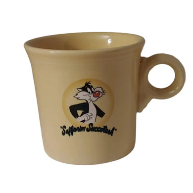 Fiesta Mug Cup Looney Tunes Warner Bros Syvester ’Sufferin’ Succotash’ Fiestaware