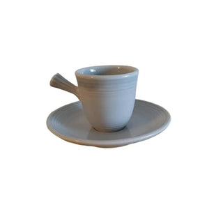 Fiesta Pearl Gray Stick Handled Demi Childs Retired Fiestaware