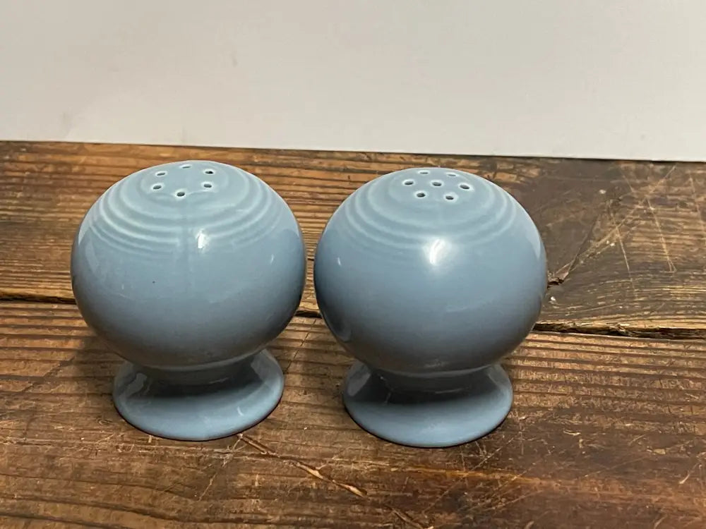Fiesta Periwinkle Bulb Salt & Pepper Set Fiesta