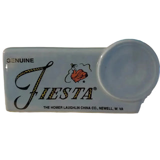 Fiesta Periwinkle Error Dealer Shelf Display Sign 500 Ltd Ed Collectors Fiestaware