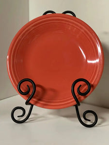 Fiesta Persimmon Salad Plate 7 1/4’’ Retired Color Fiesta
