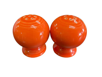 Fiesta Poppy Bulb Salt & Pepper Shakers Fiesta