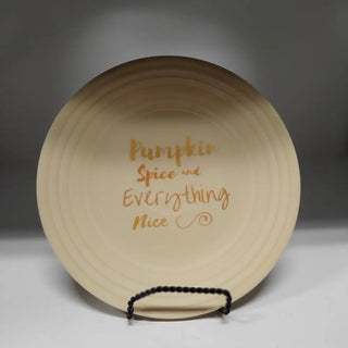 Fiesta Pumpkin Spice And Everything Nice Luncheon Nwt Fiestaware