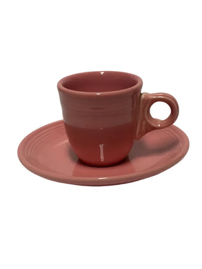 Fiesta Rose Demi Cup & Saucer Childs Fiesta