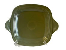 Load image into Gallery viewer, Fiesta Sage Green Square Tab Serving - Hostess Tray Nwt Fiesta

