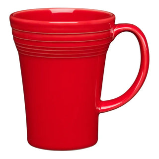 Fiesta Scarlet Bistro Latte Mug 18 Oz New Large Handle Fiesta