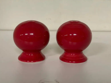 Fiesta Scarlet Bulb Salt & Pepper Shaker Set Red Fiesta