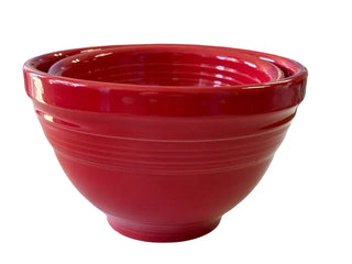 Fiesta Scarlet Prep Bowl Set 2Pc Fiesta