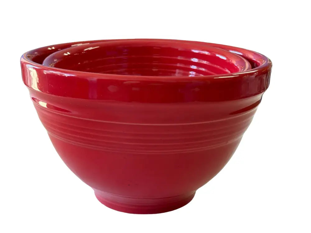 Fiesta Scarlet Prep Bowl Set 2Pc Fiesta