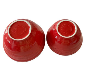 Fiesta Scarlet Prep Bowl Set 2pc Set