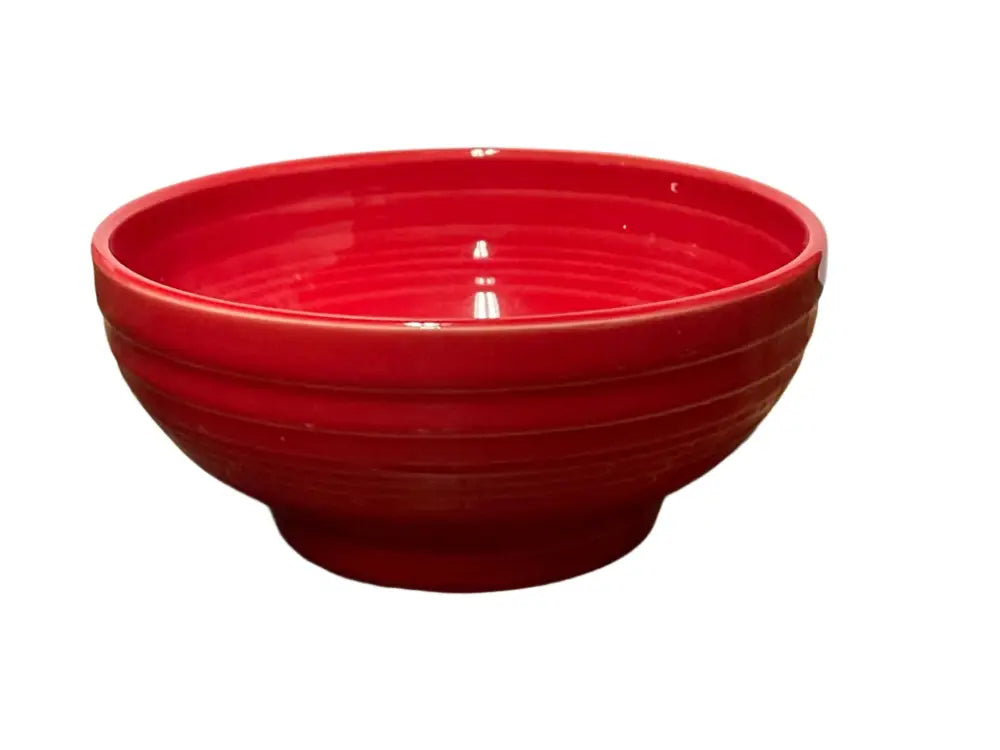 Fiesta Scarlet Small Rice Footed Bowl 5’’ Fiesta