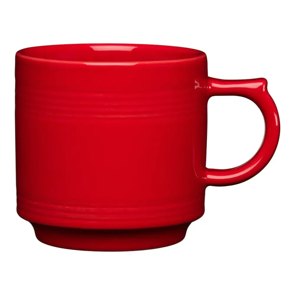 Fiesta Scarlet Stacking Mug P86 Fiesta