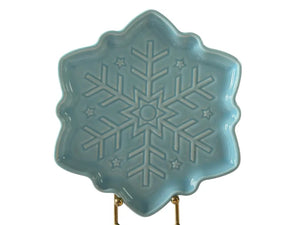 Fiesta Sky Snowflake Plate New Fiesta