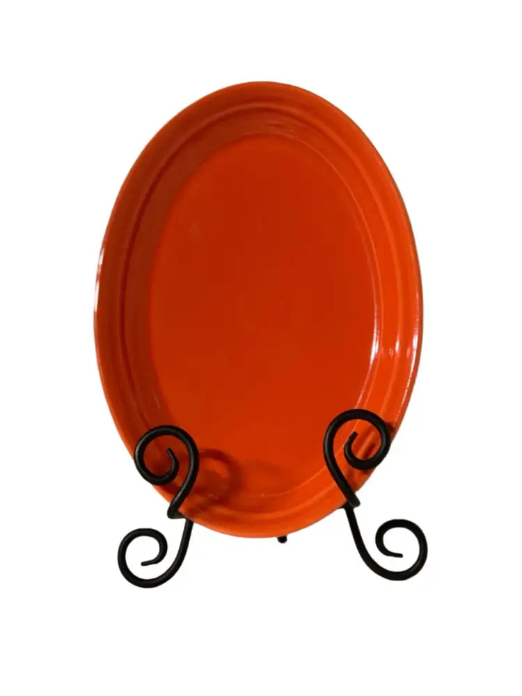 Fiesta Small Oval Platter - Poppy Fiesta