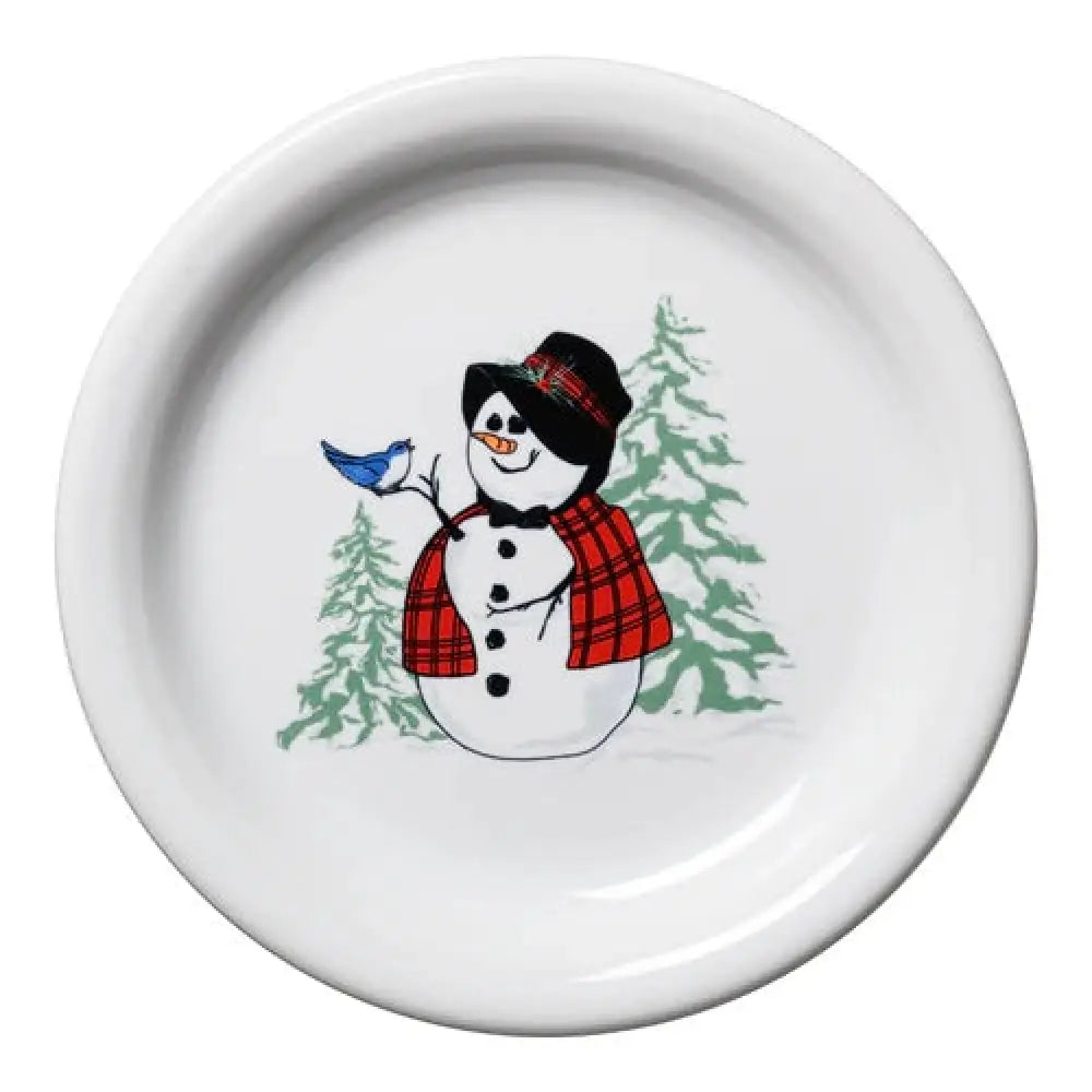 Fiesta Snowlady Appetizer Plate Fiesta