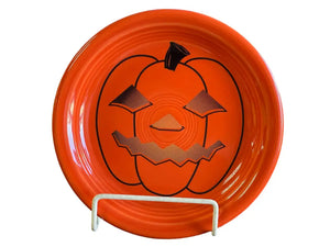 Fiesta Spooky Glowing Pumpkin Appetizer Nwt Fiesta