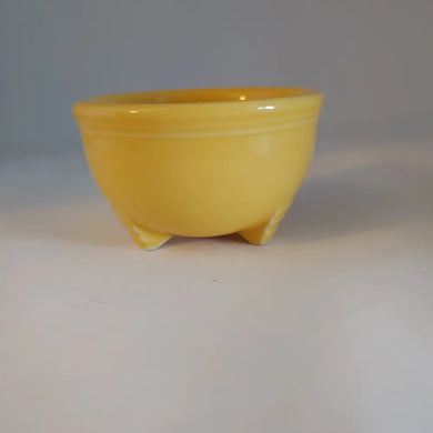 Fiesta Sunflower Tripod Bowl Yellow Fiestaware