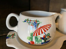 Load image into Gallery viewer, Fiesta Sunporch Figure 8 Creamer &amp; Sugar Set Fiestaware
