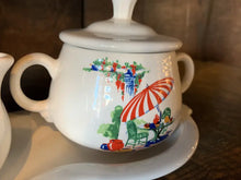 Load image into Gallery viewer, Fiesta Sunporch Figure 8 Creamer &amp; Sugar Set Fiestaware
