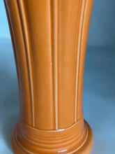 Load image into Gallery viewer, Fiesta Tangerine Medium Fluted Vase Orange Fiesta
