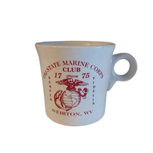 Load image into Gallery viewer, Fiesta Tri State Marine Corps Club Ring Handled Mug Fiestaware
