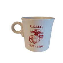 Load image into Gallery viewer, Fiesta Tri State Marine Corps Club Ring Handled Mug Fiestaware
