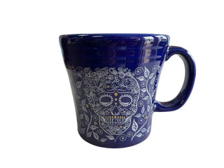 Fiesta Twilight Sugar Skull Taper Mug Fiesta