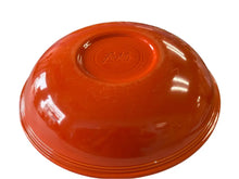 Load image into Gallery viewer, Fiesta Vintage Light Red Shallow Fruit Bowl 11 1/2’’ Vintage Fiesta
