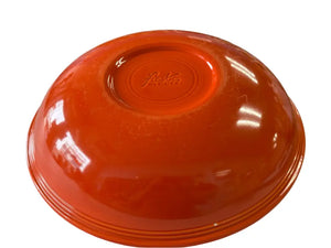 Fiesta Vintage Light Red Shallow Fruit Bowl 11 1/2’’ Vintage Fiesta