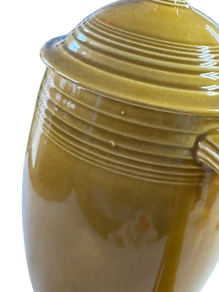 Fiesta Ware Vintage Antique Gold Coffee Server