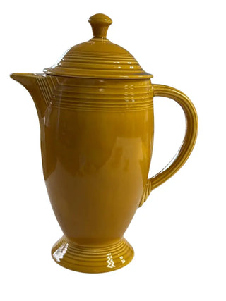 Fiesta Ware Vintage Antique Gold Coffee Server