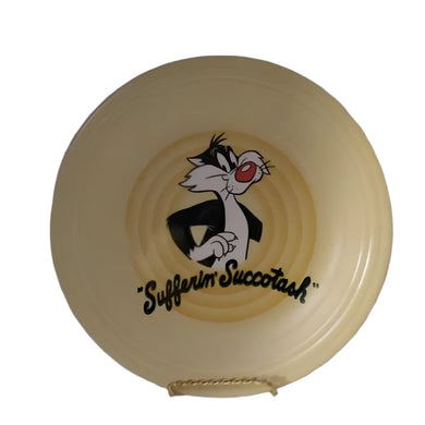 Fiesta Warner Bros Looney Tunes Sylvester Sufferin Succotash Dinner Plate Fiestaware