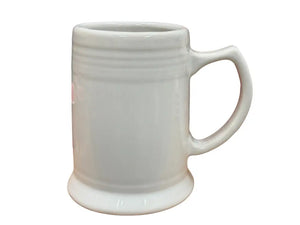 Fiesta White Pint Mug Tankard Beer Stein Fiesta