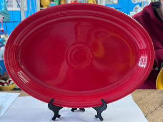 Fiesta X-Large Turkey Platter Scarlet New Fiesta