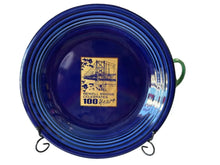 Load image into Gallery viewer, Fiestaware Cobalt Blue Hlcca Newell Bridge Centennial 2005 12” Chop Plate (Rare) Fiesta
