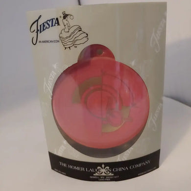 Fiestaware Hlcca 2015 Member Exclusive Ornament Flamingo Pink Fiesta Nib