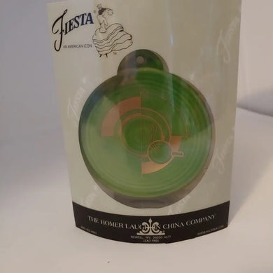 Fiestaware Hlcca 2018 Member Exclusive Ornament Shamrock Green Fiesta Nib