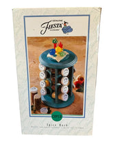 Load image into Gallery viewer, Genuine Fiesta Spice Rack Revolving Turquoise Copco Homer Laughlin Nib Go Along

