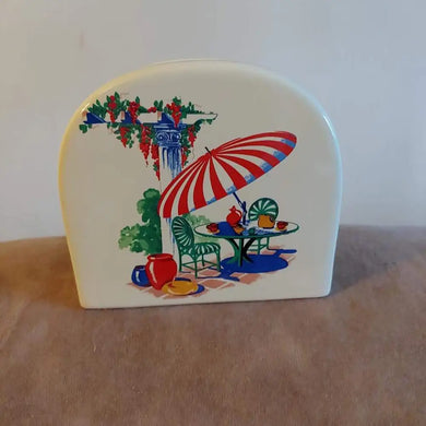 Hall Sunporch Napkin Holder Fiestaware