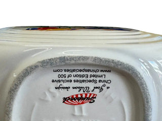 Homer Laughlin Fiesta Ware Sunporch Millennium Ii Disc Vase