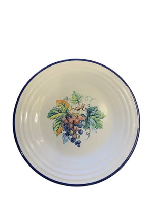 Htf Fiestaware Watercolor Grapes Plate Luncheon