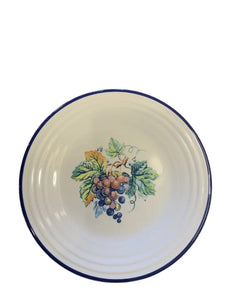 Htf Fiestaware Watercolor Grapes Plate Luncheon