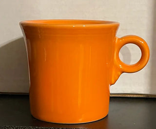 P86 Fiesta Tangerine Ring Handled Mug P86 Fiesta