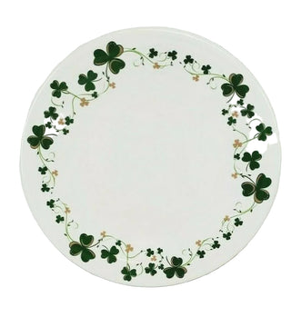 Fiesta St Patricks Luncheon with Gold Clover HTF. Factory Error / Opps