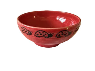 Fiesta FTCCO Exclusive Scarlet Ladybug Large Rice Bowl